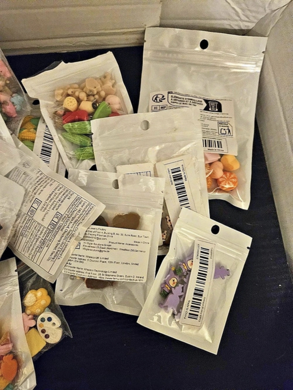Assorted Multicolor Charms Lot - Picture 5 of 6